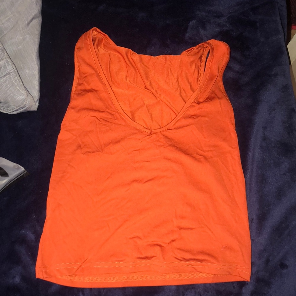 Orange top